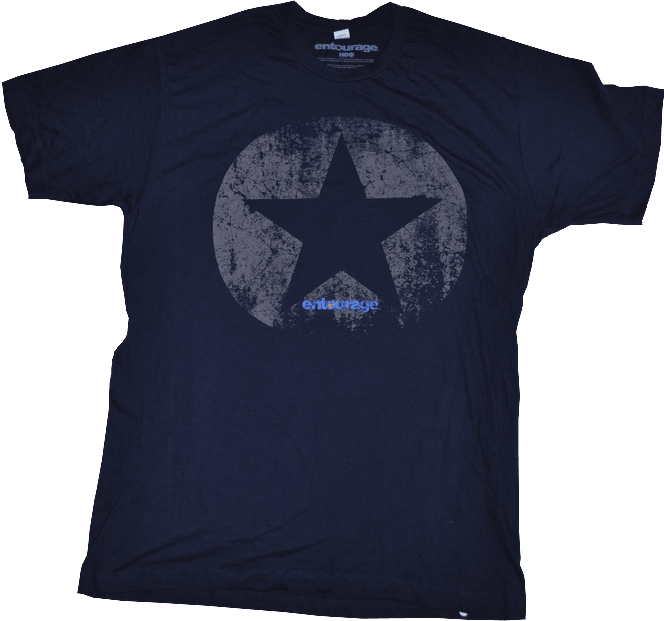 IKO0272S Entourage - Star Navy Male T-Shirt S - Ikon Collectables - Titan Pop Culture