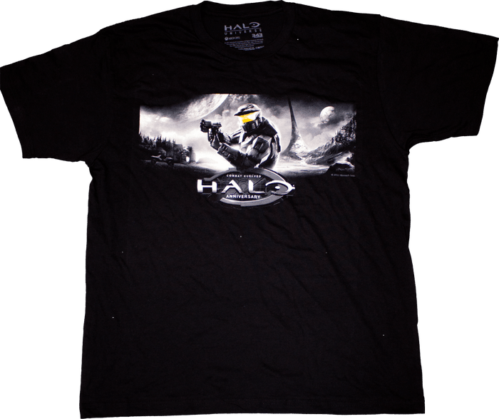 IKO0365XXL Halo - Anniv Black T-Shirt XXL - Ikon Collectables - Titan Pop Culture