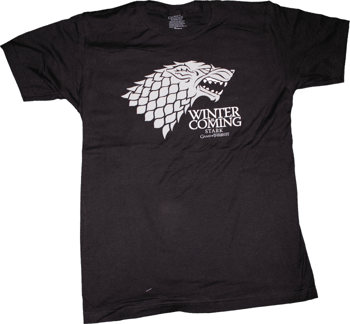 IKO0439M Game of Thrones - Stark Winter Male T-Shirt M - Ikon Collectables - Titan Pop Culture