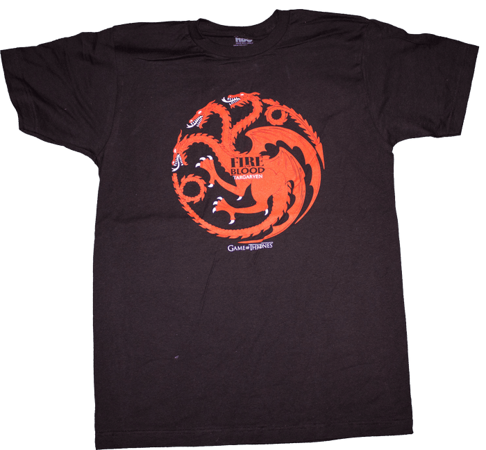 IKO0442S Game of Thrones - Targaryen Male T-Shirt S - Ikon Collectables - Titan Pop Culture