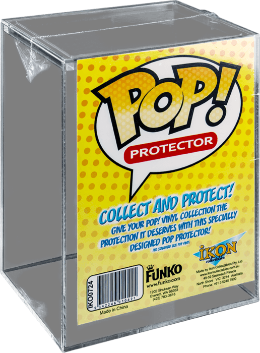 Pop! Protector - Premium 2mm Acrylic Box  Ikon Collectables Titan Pop Culture