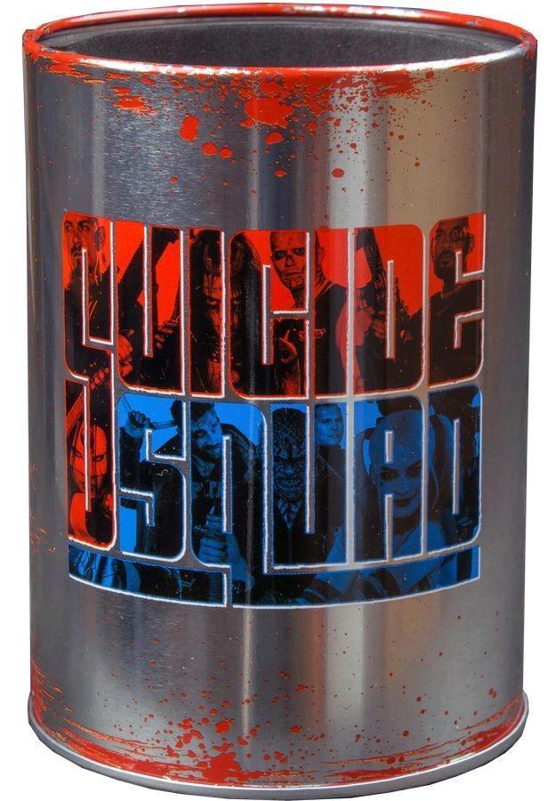 IKO0884 Suicide Squad - Logo Metal Can Cooler - Ikon Collectables - Titan Pop Culture
