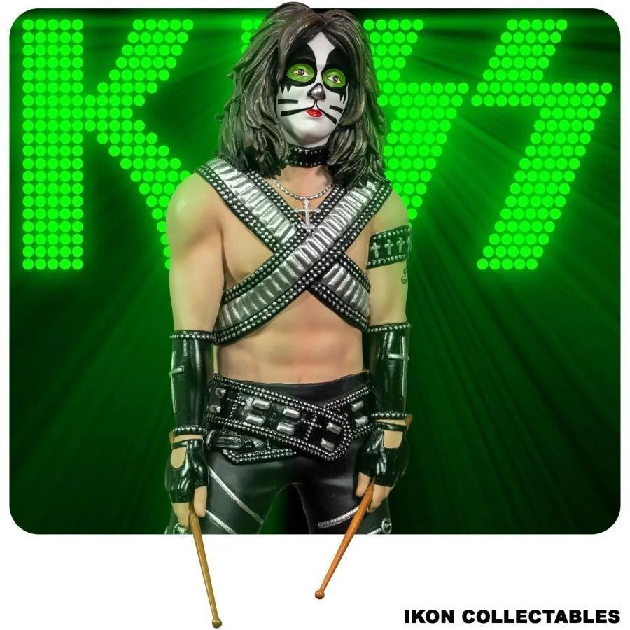 IKO1094 KISS - Catman Peter Criss 1:6 Scale Statue - Ikon Collectables - Titan Pop Culture
