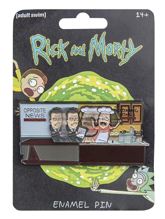 IKO1269 Rick and Morty - Michael & Pichael Sliding Enamel Pin - Ikon Collectables - Titan Pop Culture