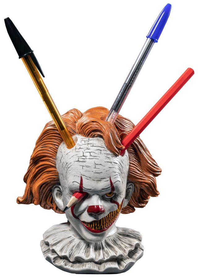 IKO1586 It (2017) - Pennywise Head Pen Holder - Ikon Collectables - Titan Pop Culture