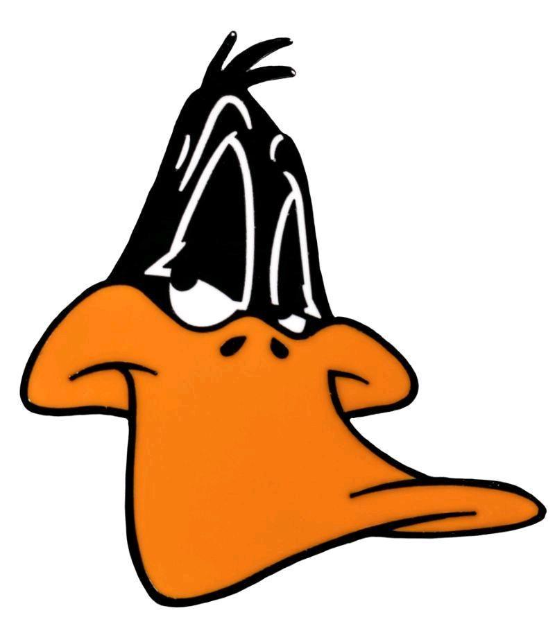 IKO1611 Looney Tunes - Daffy Duck Enamel Pin - Ikon Collectables - Titan Pop Culture