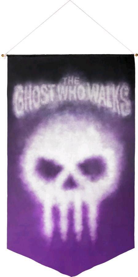 IKO1792 The Phantom - The Ghost Who Walks Satin Wall Banner - Ikon Collectables - Titan Pop Culture