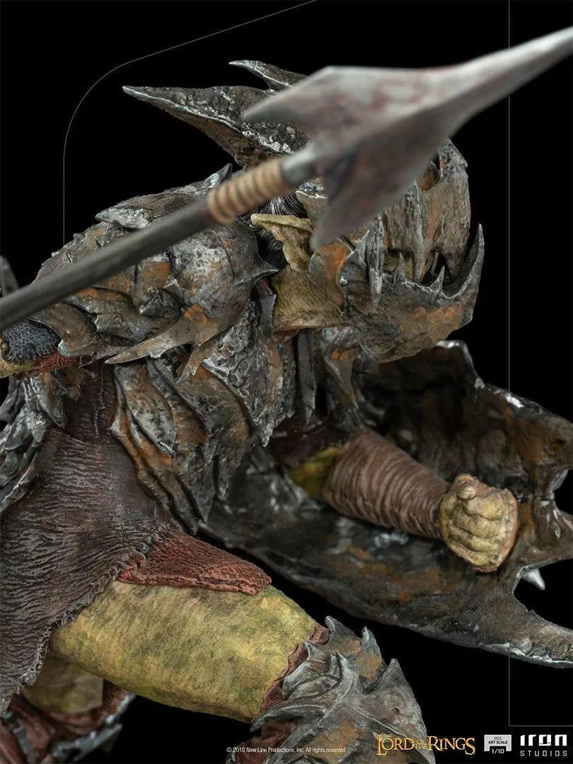 IRO27801 The Lord of the Rings - Orc Armored 1:10 Scale Statue - Iron Studios - Titan Pop Culture