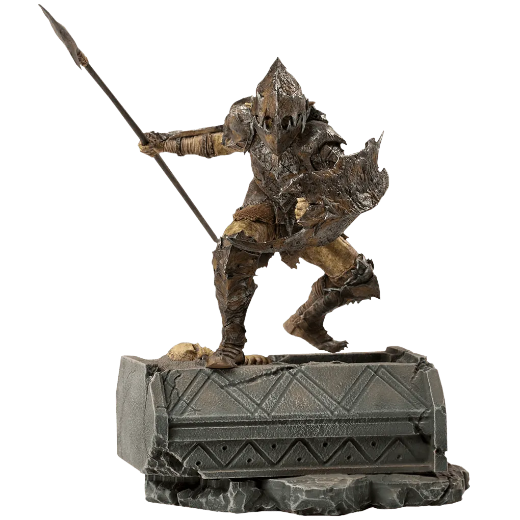 IRO27801 The Lord of the Rings - Orc Armored 1:10 Scale Statue - Iron Studios - Titan Pop Culture