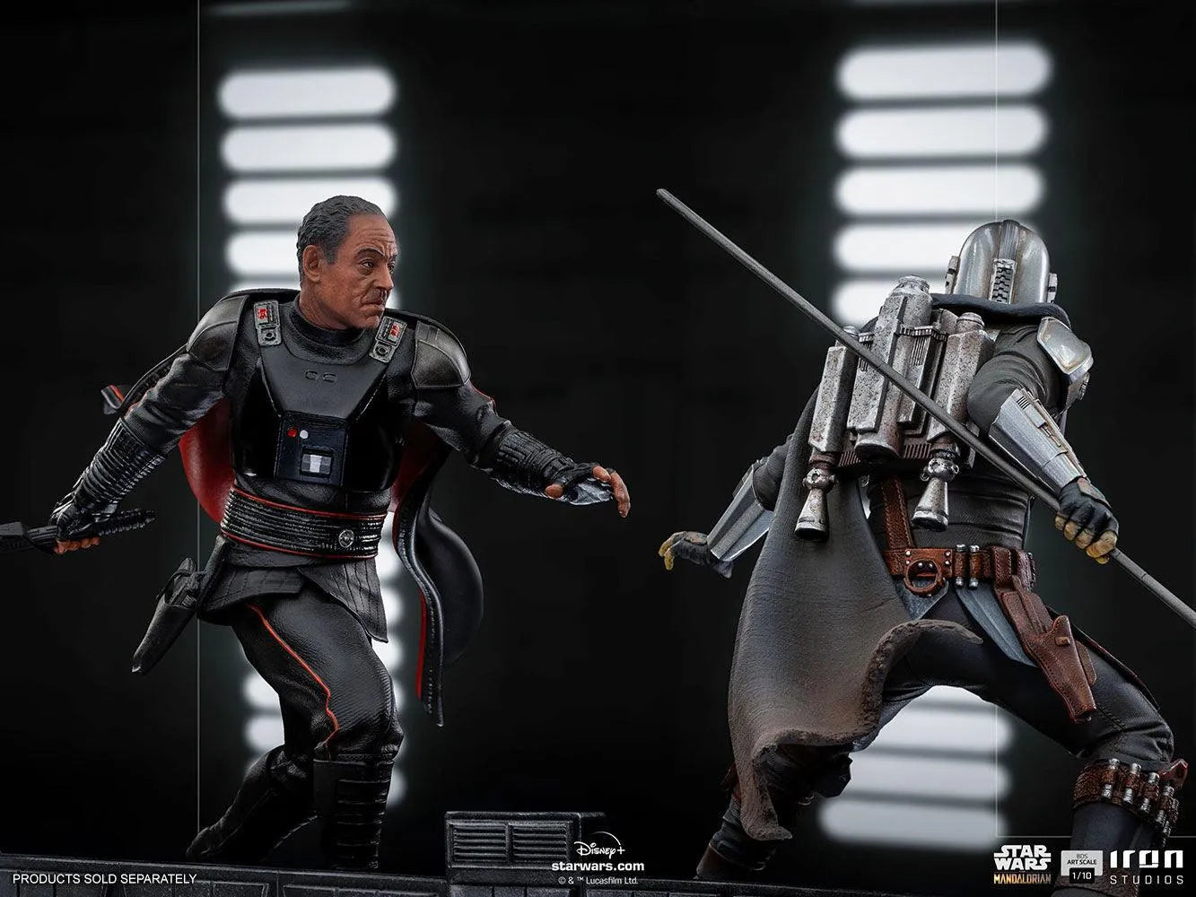 IRO27993 Star Wars: The Mandalorian - Moff Gideon 1:10 Scale Statue - Iron Studios - Titan Pop Culture