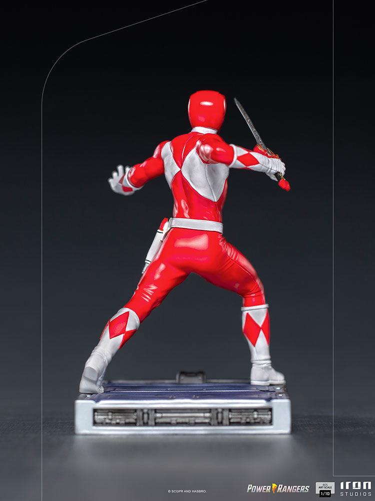 IRO28143 Power Rangers - Red Ranger 1:10 Scale Statue - Iron Studios - Titan Pop Culture