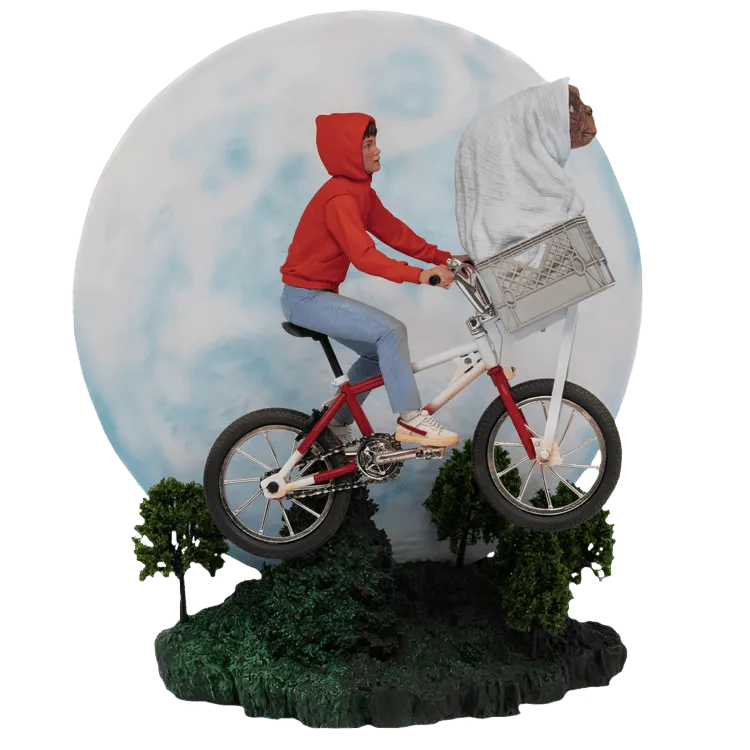 IRO28273 E.T. the Extra-Terrestrial - E.T. & Elliot Deluxe 1:10 Scale Statue - Iron Studios - Titan Pop Culture