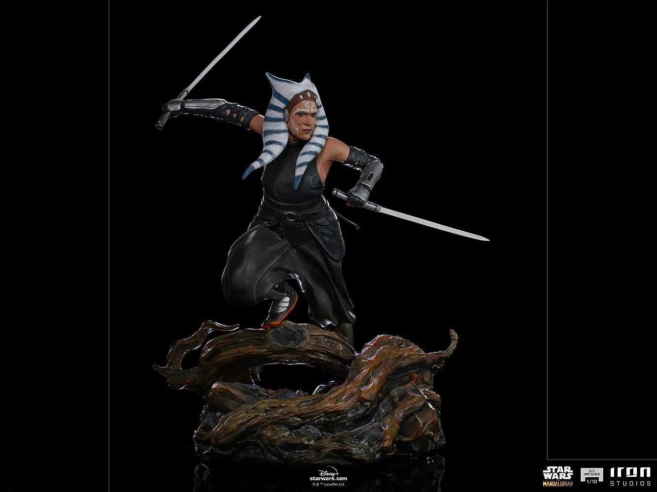 IRO28563 Star Wars - Ahsoka Tano 1:10 Scale Statue - Iron Studios - Titan Pop Culture
