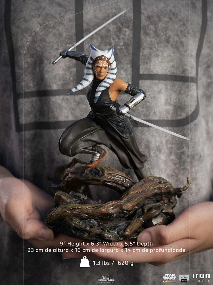 IRO28563 Star Wars - Ahsoka Tano 1:10 Scale Statue - Iron Studios - Titan Pop Culture