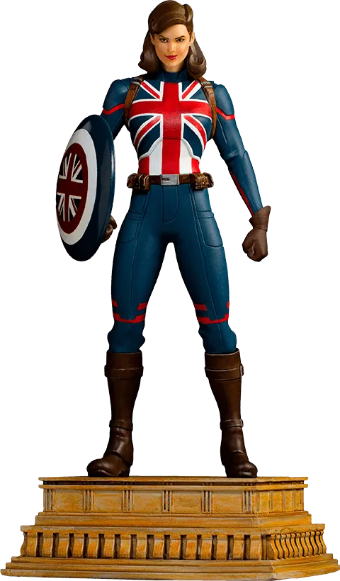 IRO28815 What If - Captain Carter 1:10 Scale Statue - Iron Studios - Titan Pop Culture