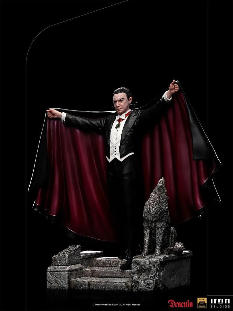 IRO29027 Dracula - Bela Lugosi Deluxe 1:10 Scale Statue - Iron Studios - Titan Pop Culture