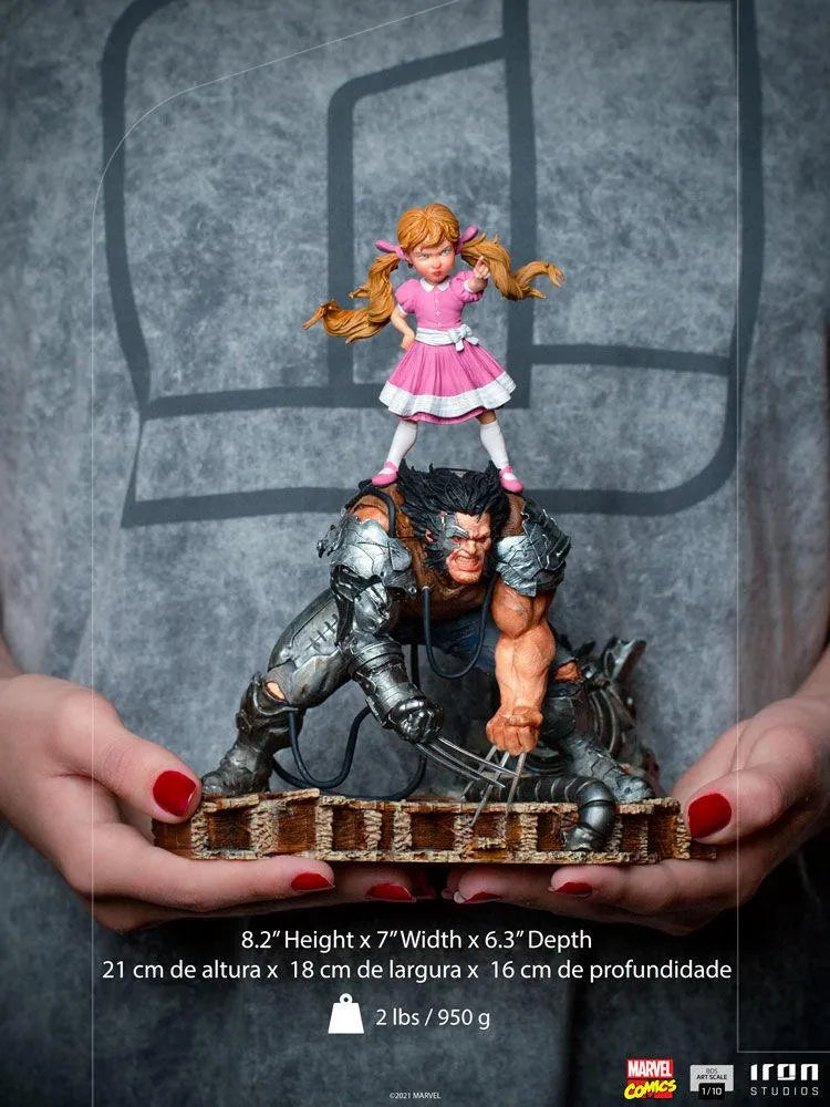 IRO29126 Marvel Comics - Albert & Elsie-Dee 1:10 Scale Statue - Iron Studios - Titan Pop Culture