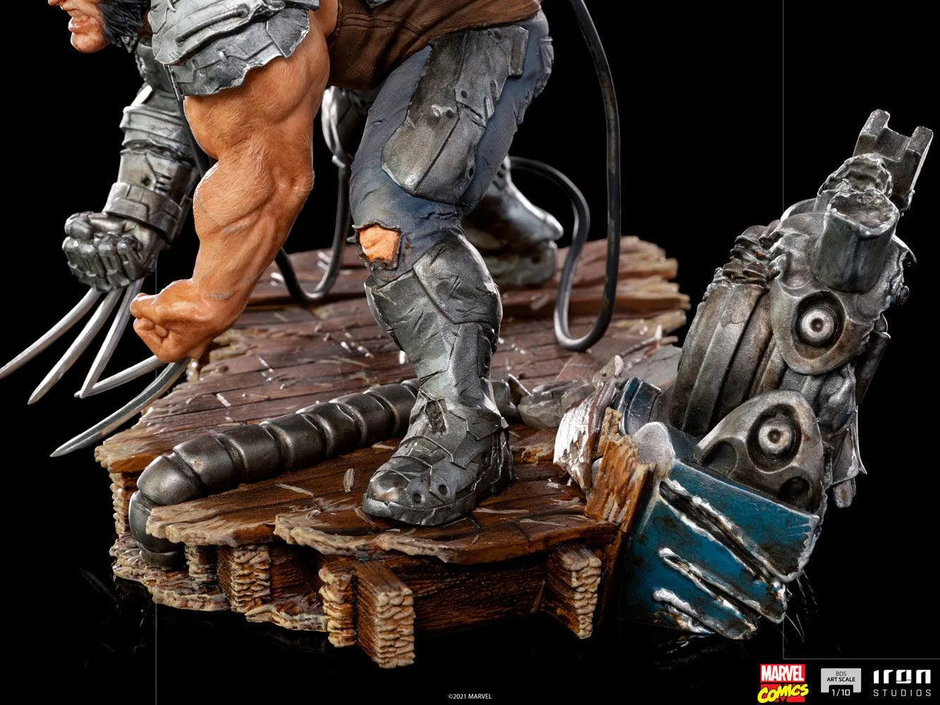 IRO29126 Marvel Comics - Albert & Elsie-Dee 1:10 Scale Statue - Iron Studios - Titan Pop Culture