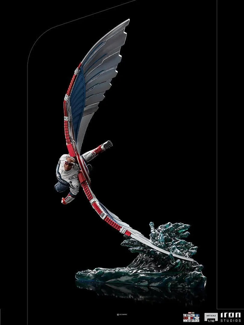 IRO29515 Falcon and the Winter Soldier - Sam Wilson Deluxe 1:10 Scale Statue - Iron Studios - Titan Pop Culture