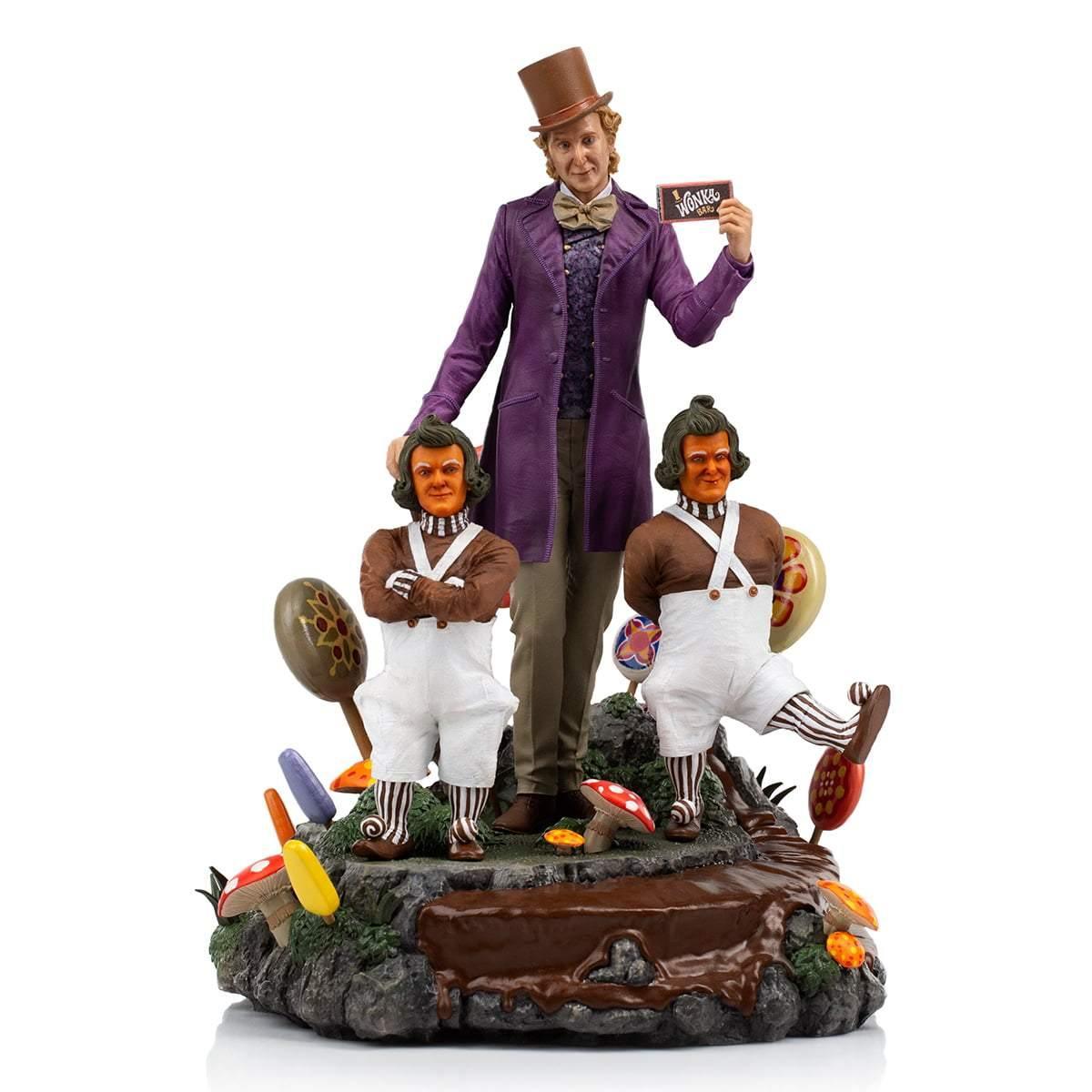 IRO34911 Willy Wonka and the Chocolate Factory - Willy Wonka Deluxe 1:10 Scale Statue - Iron Studios - Titan Pop Culture