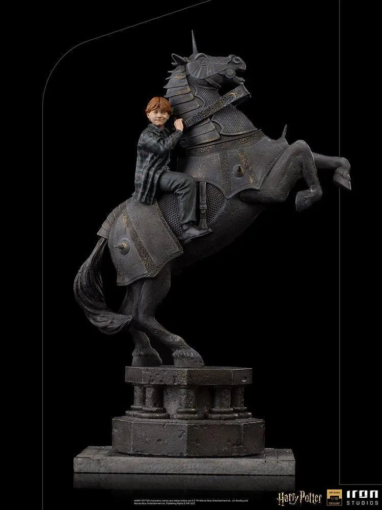 IRO34997 Harry Potter - Ron Weasley Deluxe 1:10 Scale Statue - Iron Studios - Titan Pop Culture