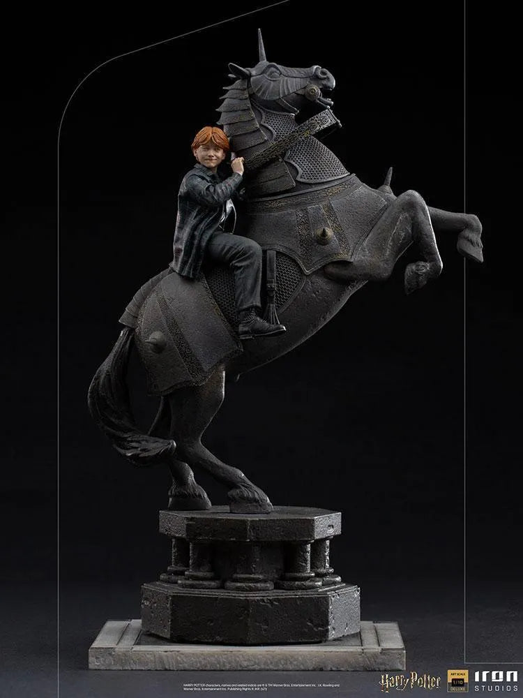 IRO34997 Harry Potter - Ron Weasley Deluxe 1:10 Scale Statue - Iron Studios - Titan Pop Culture
