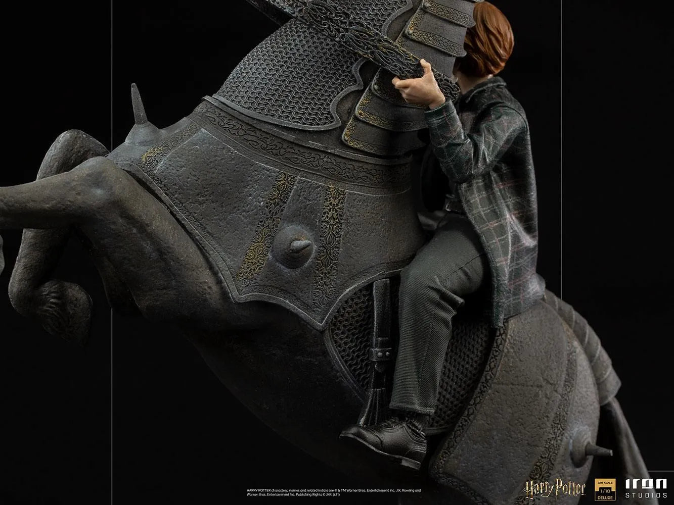 IRO34997 Harry Potter - Ron Weasley Deluxe 1:10 Scale Statue - Iron Studios - Titan Pop Culture