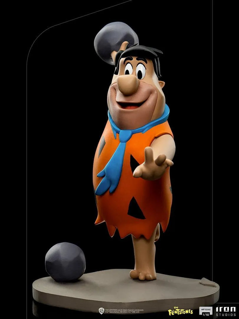 IRO50256 The Flintstones - Fred Flintstone 1:10 Scale Statue - Iron Studios - Titan Pop Culture