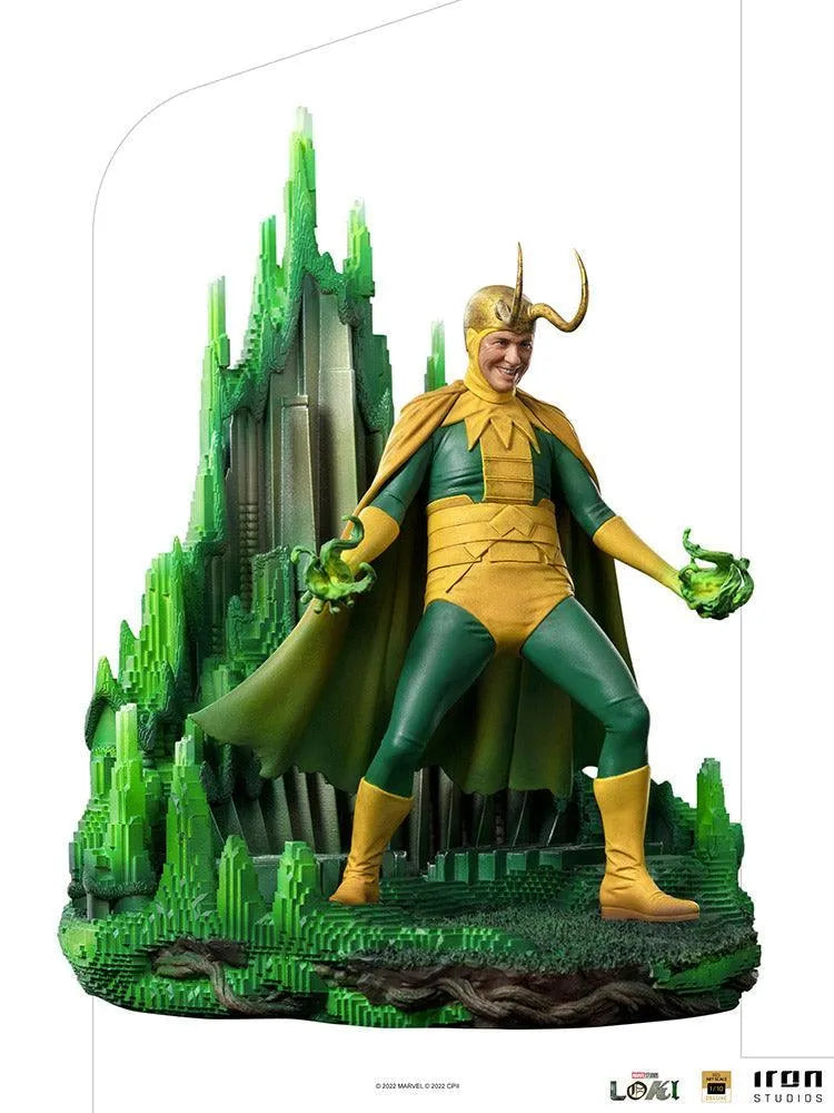 IRO50584 Loki (TV) - Classic Loki Deluxe 1:10 Scale Statue - Iron Studios - Titan Pop Culture