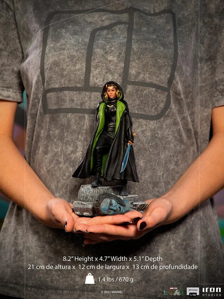 IRO50591 Loki (TV) - Sylvie 1:10 Scale Statue - Iron Studios - Titan Pop Culture