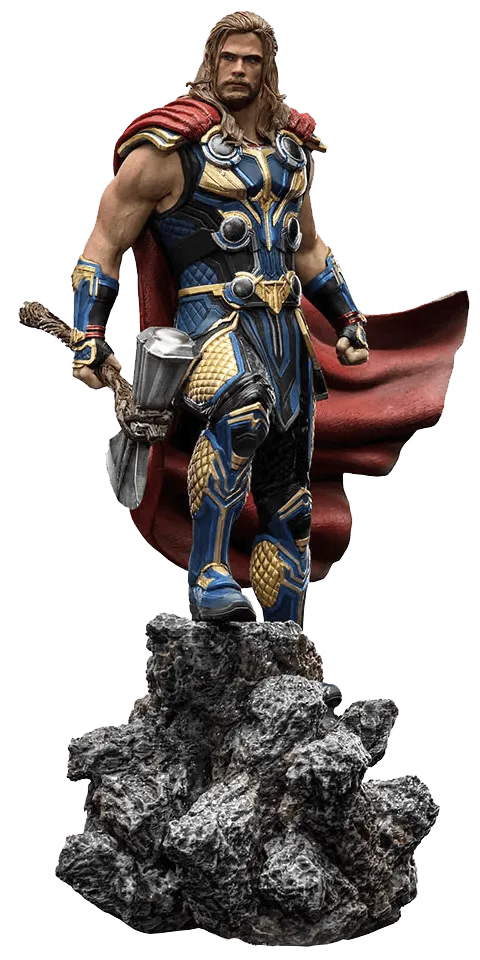 IRO51277 Thor 4: Love and Thunder - Thor 1:10 Scale Statue - Iron Studios - Titan Pop Culture