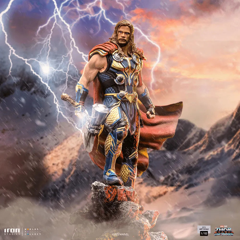 IRO51277 Thor 4: Love and Thunder - Thor 1:10 Scale Statue - Iron Studios - Titan Pop Culture