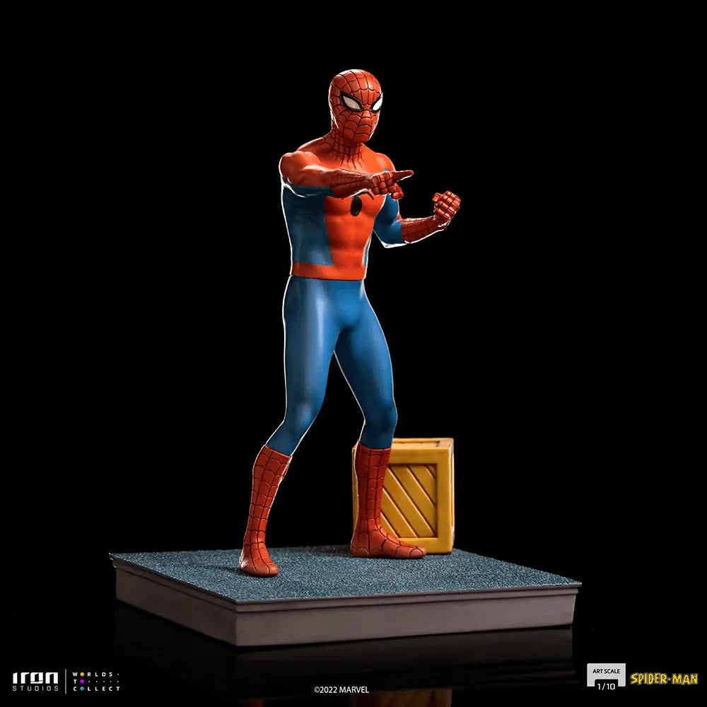 IRO51864 Spider-Man (TV 1967) - Spider-Man 1:10 Scale Statue - Iron Studios - Titan Pop Culture