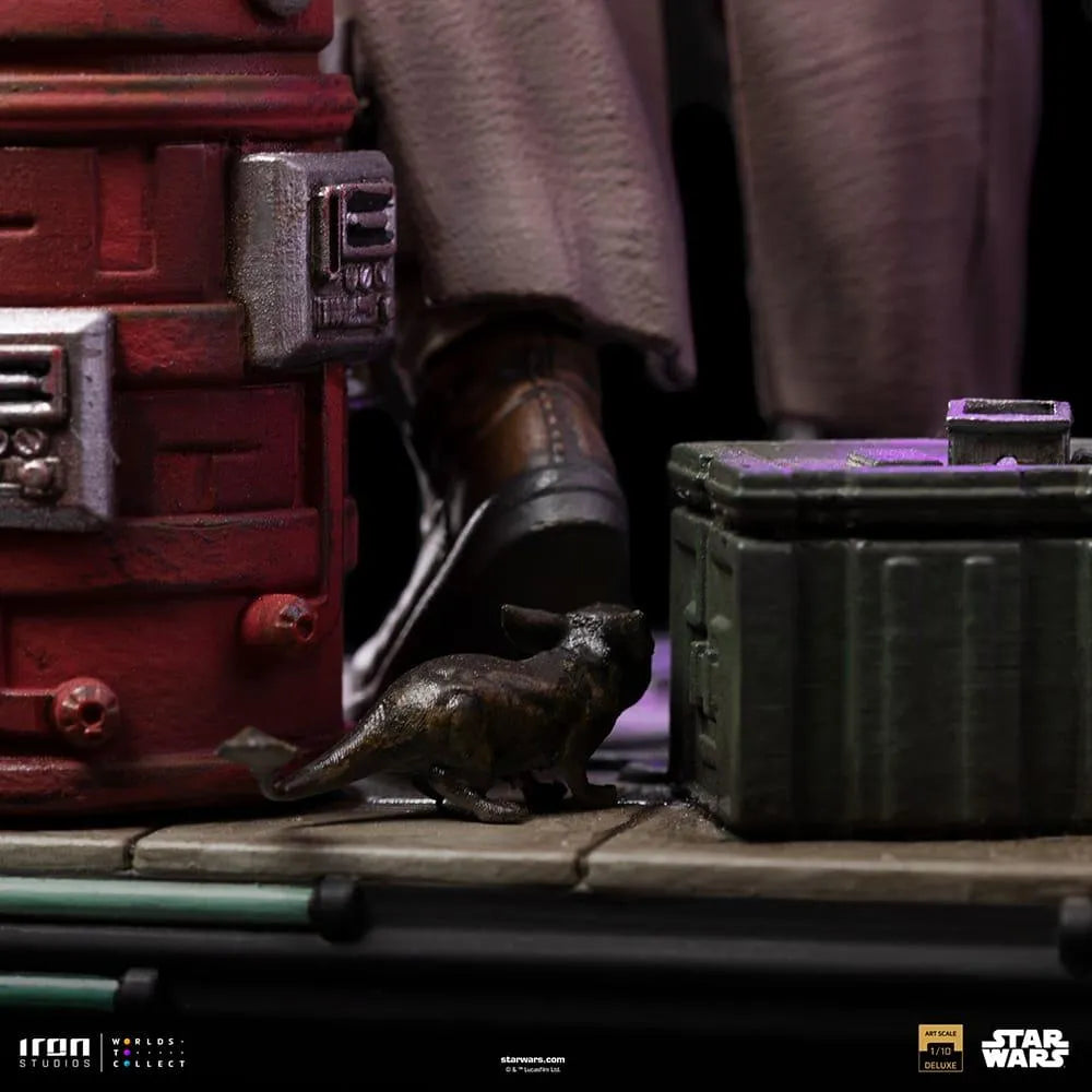 IRO52748 Star Wars - Obi-Wan & Young Leia DLX 1:10 Statue - Iron Studios - Titan Pop Culture