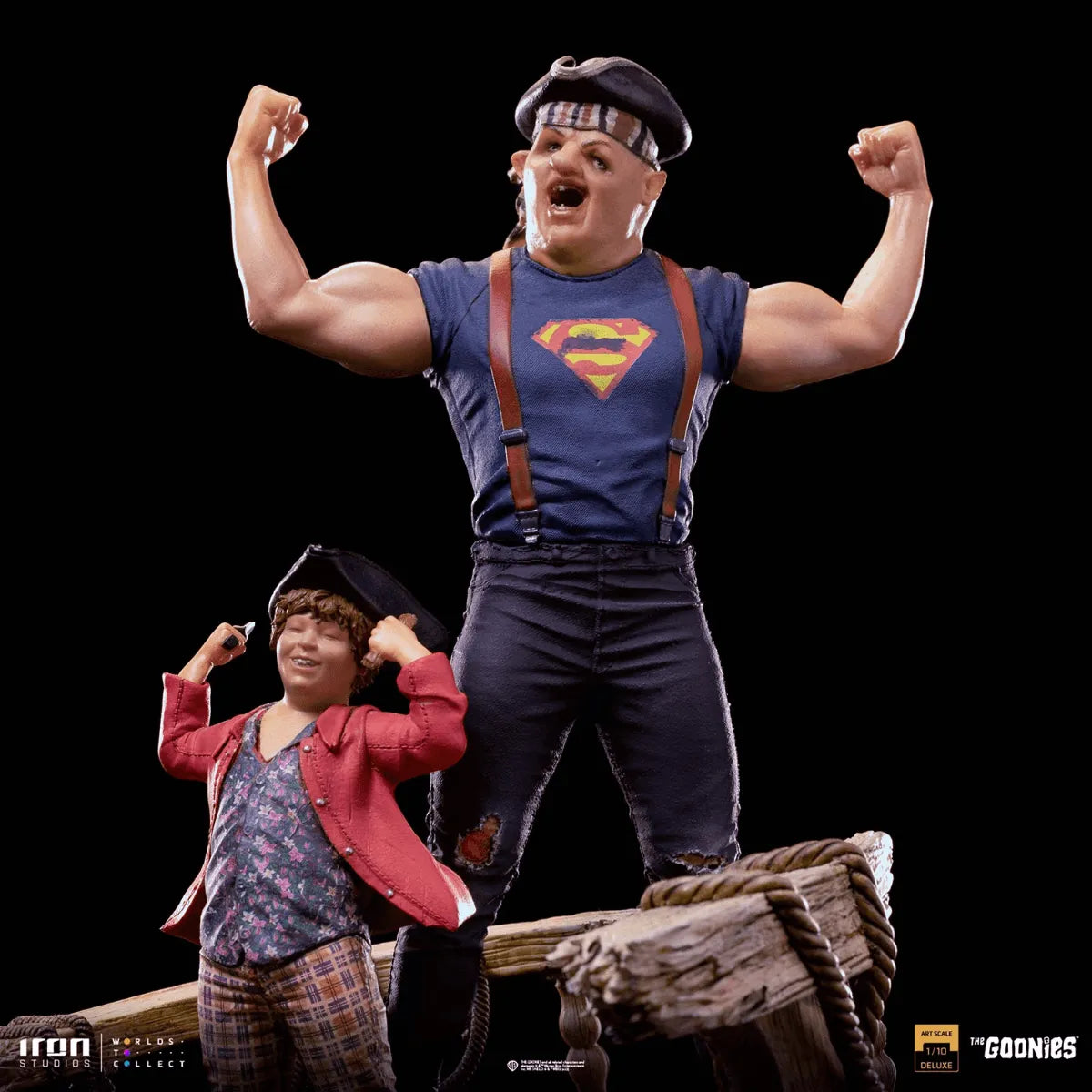 IRO52779 The Goonies - Sloth & Chunk Deluxe 1:10 Scale Statue - Iron Studios - Titan Pop Culture