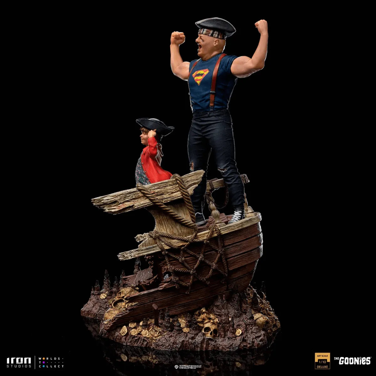 IRO52779 The Goonies - Sloth & Chunk Deluxe 1:10 Scale Statue - Iron Studios - Titan Pop Culture