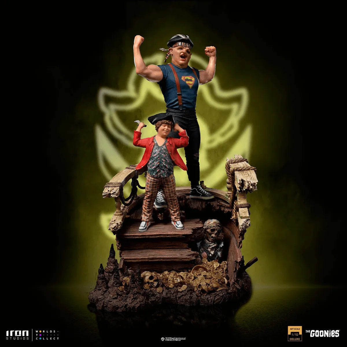 IRO52779 The Goonies - Sloth & Chunk Deluxe 1:10 Scale Statue - Iron Studios - Titan Pop Culture