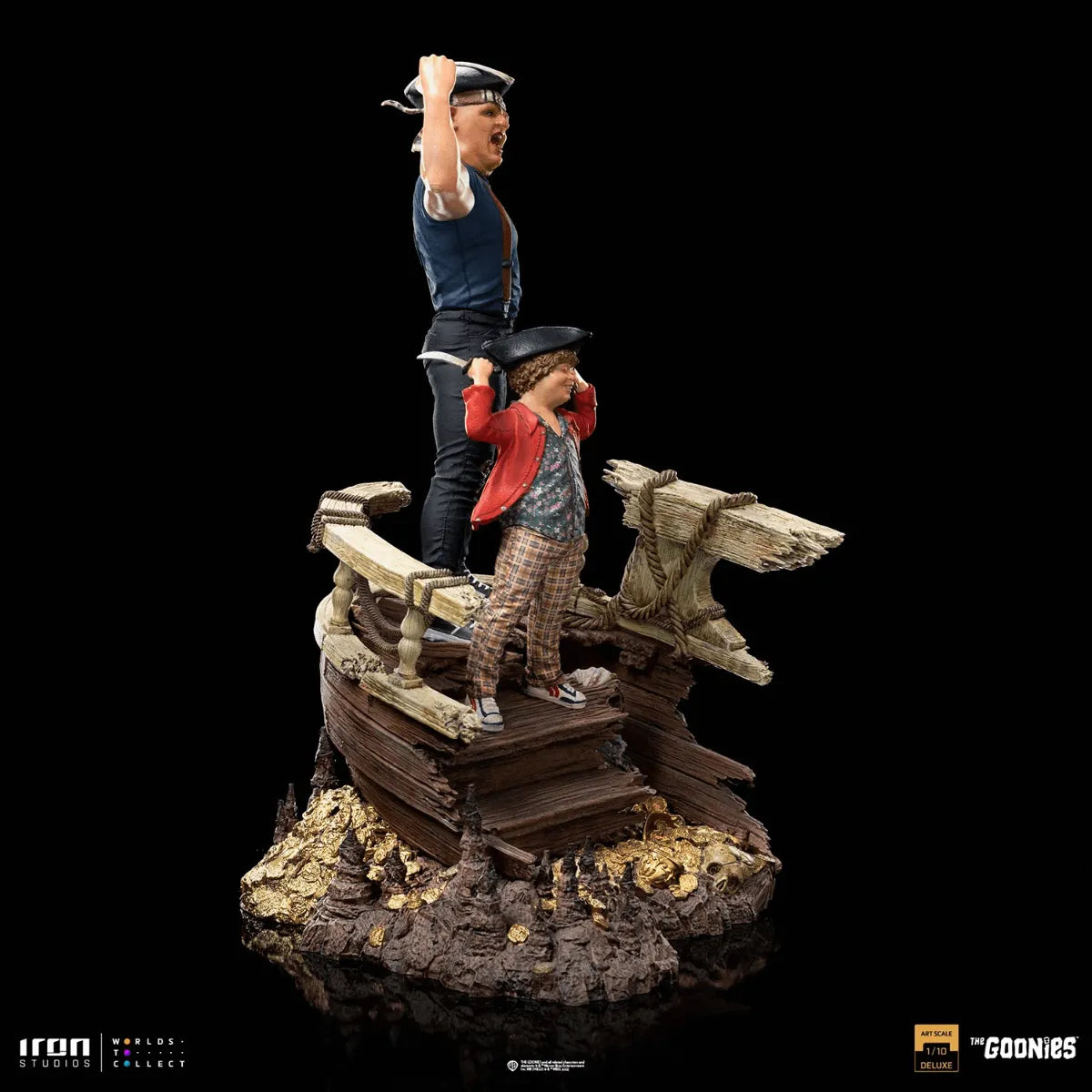 IRO52779 The Goonies - Sloth & Chunk Deluxe 1:10 Scale Statue - Iron Studios - Titan Pop Culture