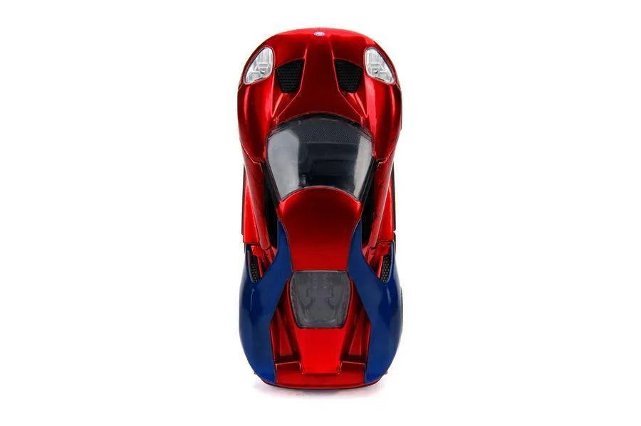 JAD30291 Marvel Comics - Spider-Man 2017 Ford GT 1:32 Hollywood Ride - Jada Toys - Titan Pop Culture