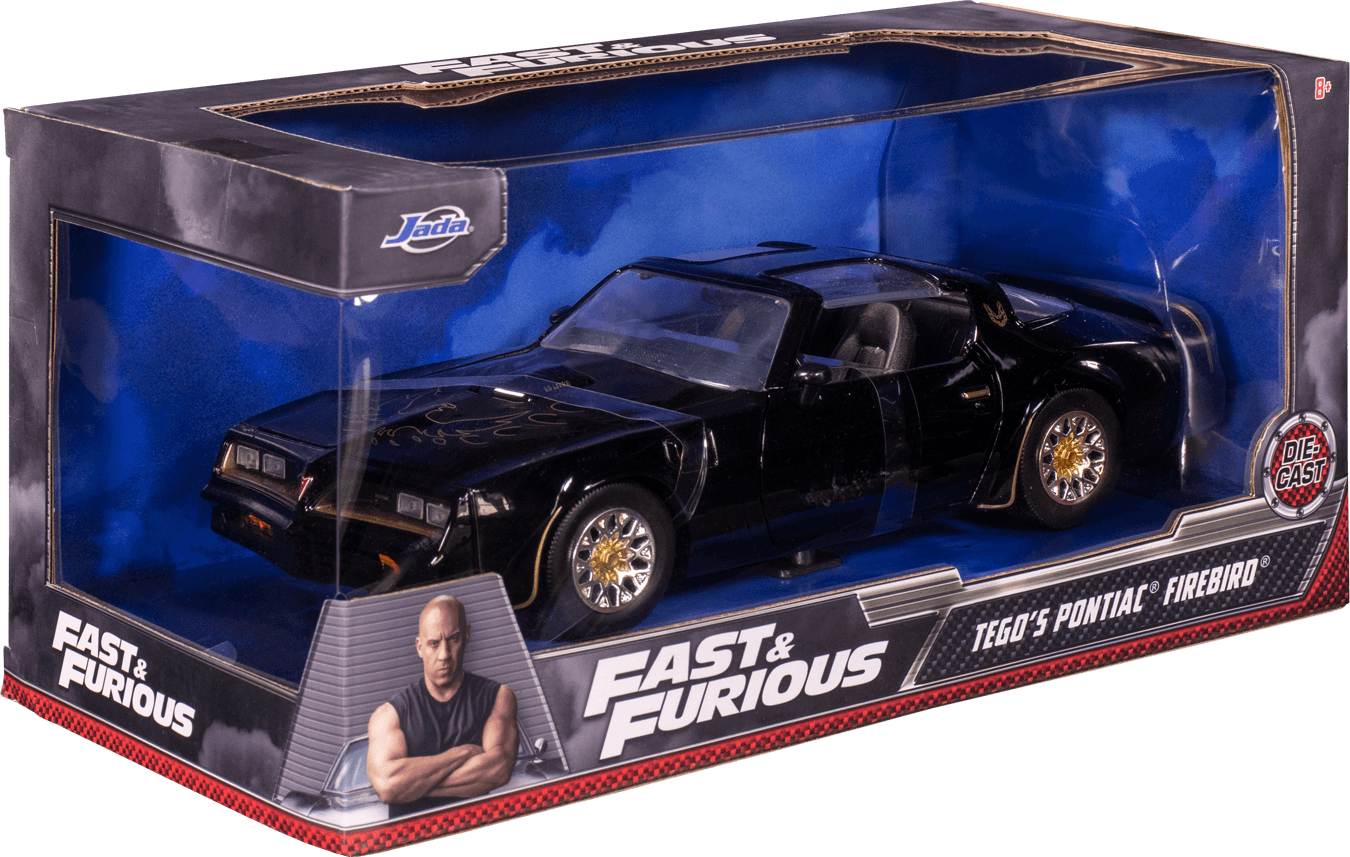 JAD30756 Fast and Furious - 1977 Pontiac Firebird 1:24 Scale Hollywood Ride - Jada Toys - Titan Pop Culture