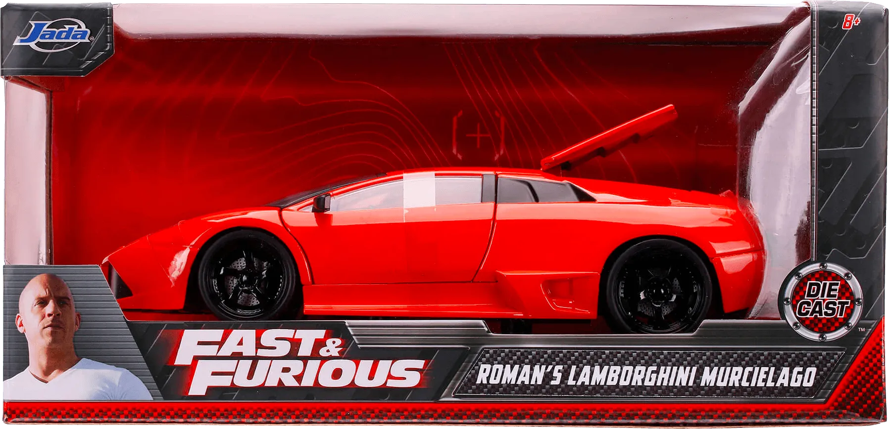 JAD30765 Fast and Furious - Lamborghini Murcielago P640 1:24 Scale Hollywood Ride - Jada Toys - Titan Pop Culture