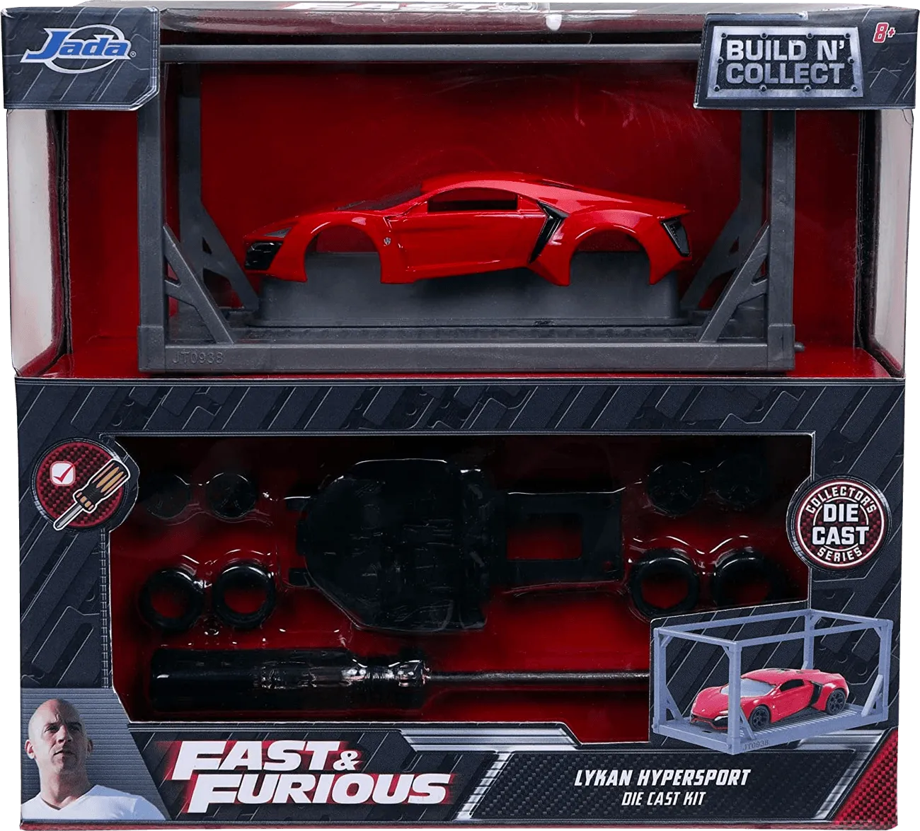 JAD31289 Fast and Furious - Lykan Hypersport 1:55 Scale Diecast Model Kit - Jada Toys - Titan Pop Culture