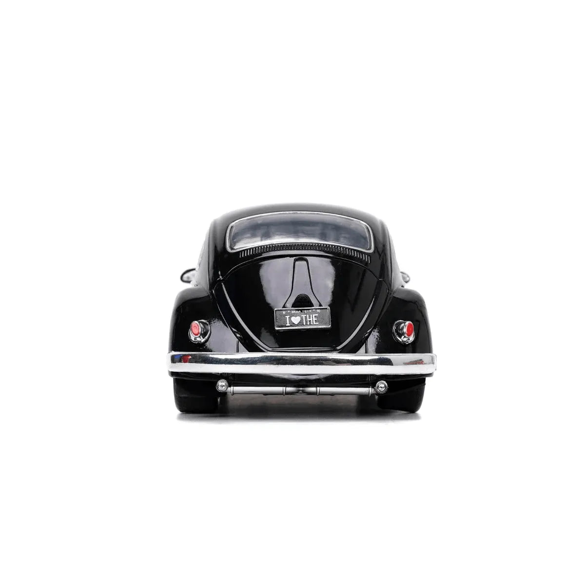 JAD31382 I Love The - 50's 1959 Volkswagon Beetle 1:24 Scale - Jada Toys - Titan Pop Culture