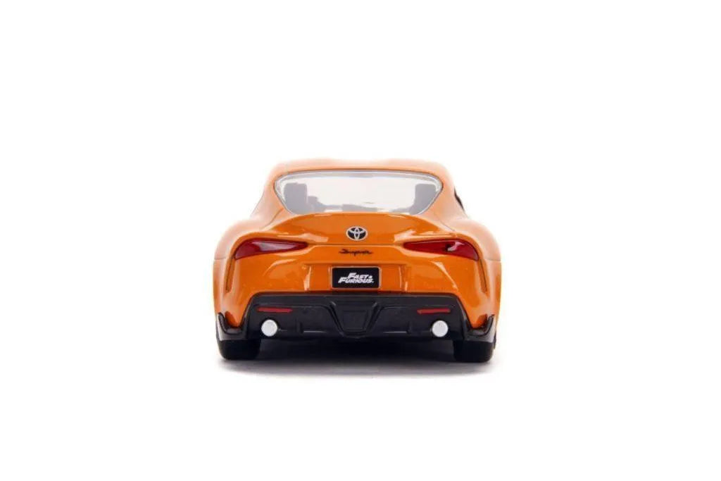 JAD32016 Fast and Furious 9: The Fast Saga - 2020 Toyota Supra Metallic Orange 1:32 Scale Hollywood Ride - Jada Toys - Titan Pop Culture