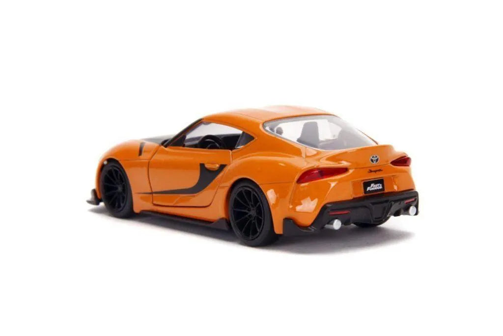 JAD32016 Fast and Furious 9: The Fast Saga - 2020 Toyota Supra Metallic Orange 1:32 Scale Hollywood Ride - Jada Toys - Titan Pop Culture