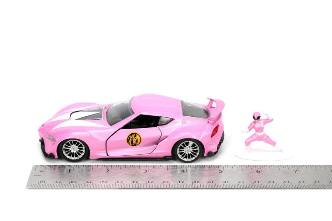JAD33079 Power Rangers - Toyota FT-1 with Pink Ranger 1:32 Scale - Jada Toys - Titan Pop Culture