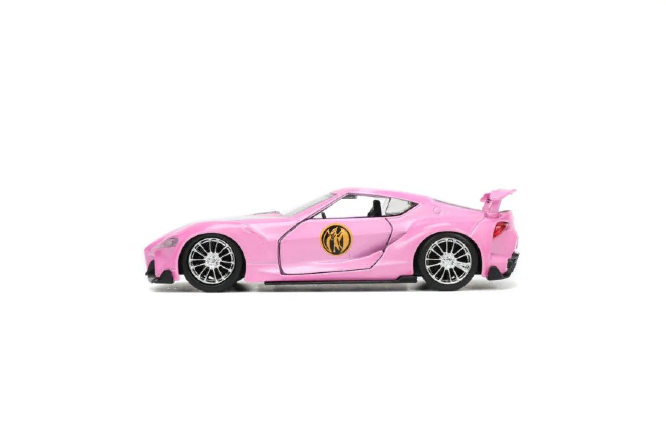 JAD33079 Power Rangers - Toyota FT-1 with Pink Ranger 1:32 Scale - Jada Toys - Titan Pop Culture