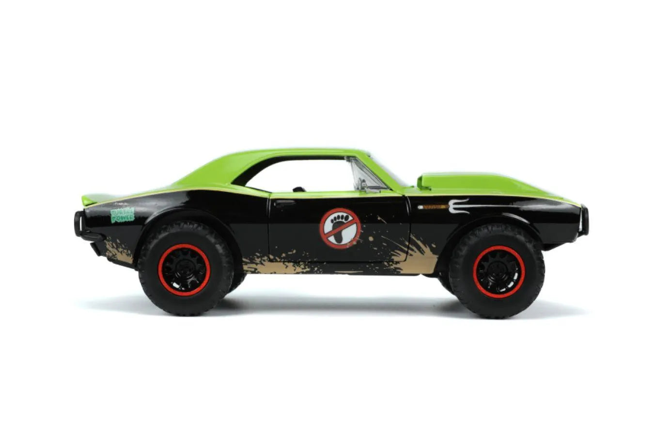 JAD33386 TMNT (TV87) - 1967 Chevrolet Camaro with Raphael 1:24 Scale - Jada Toys - Titan Pop Culture