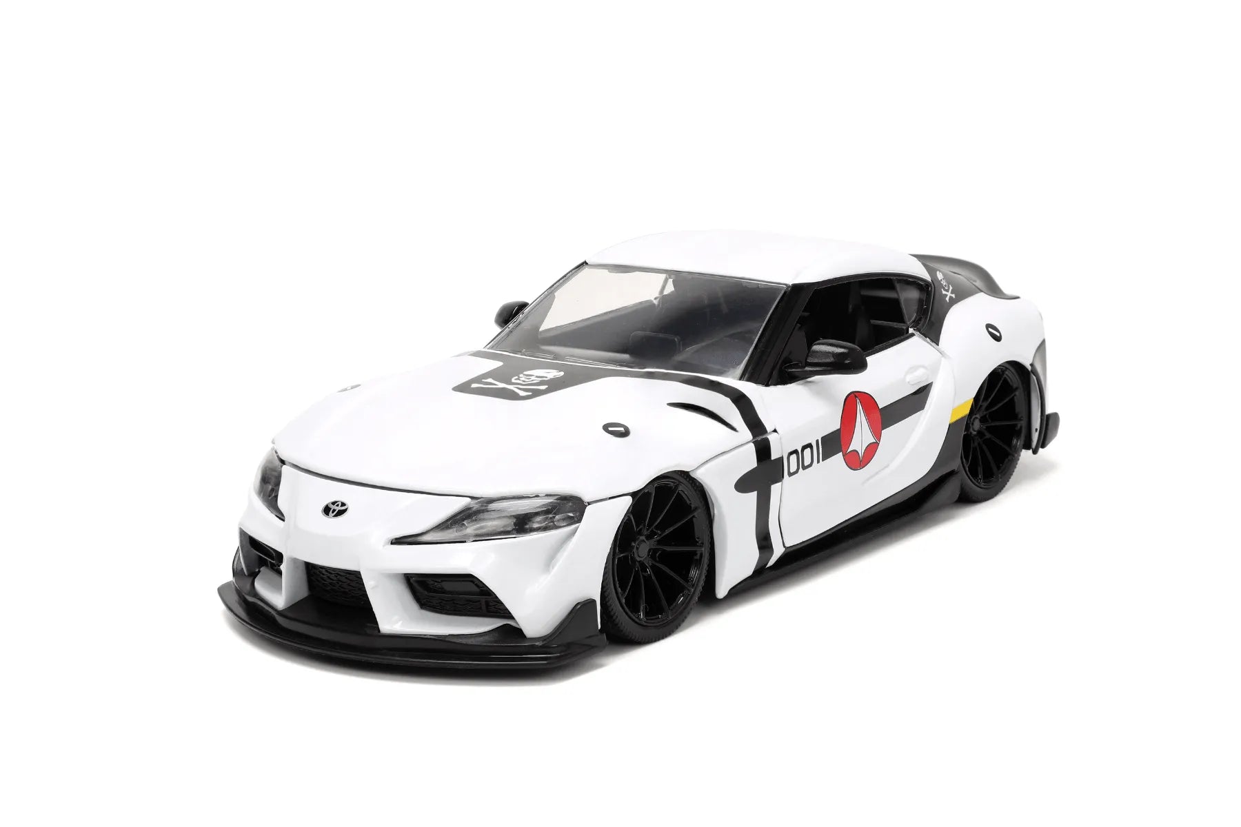 JAD33682 Robotech - Roy Focker & 2020 Toyota Supra 1:24 Scale - Jada Toys - Titan Pop Culture