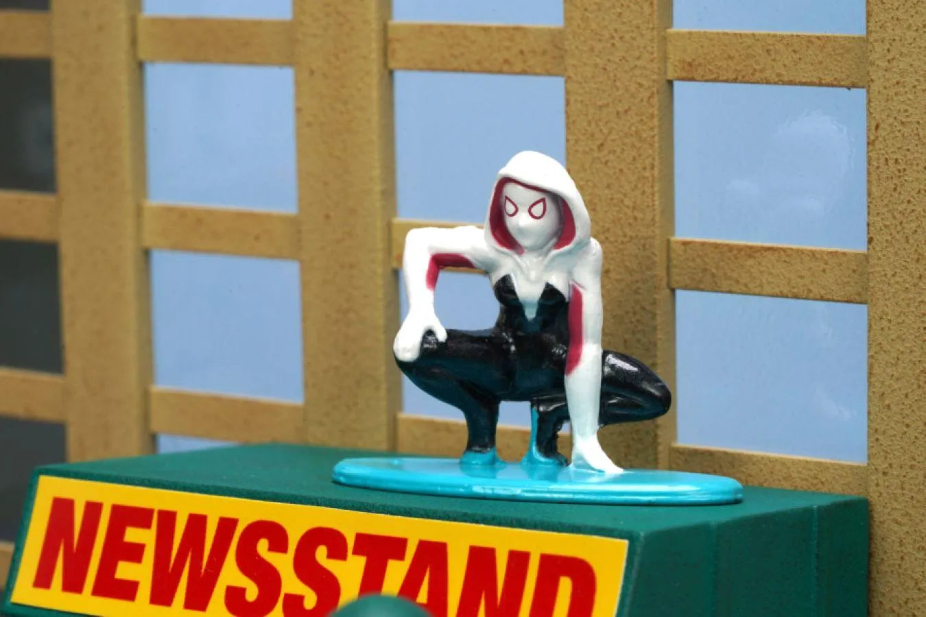 JAD33728 Spider-Man (comics) - New York City Deluxe Nano Scene Exclusive - Jada Toys - Titan Pop Culture